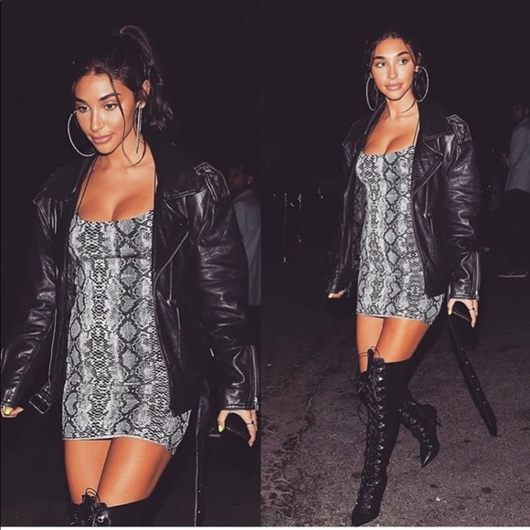 Snakeskin Bodycon - Picture 2 of 8